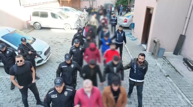 Konya polisinden dev operasyon! Aranan 93 kişi yakalandı 