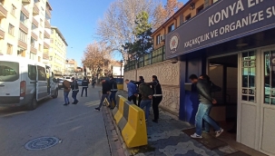 Konya polisinden kaçakçılara bir darbe daha: 20 kişi gözaltına alındı 