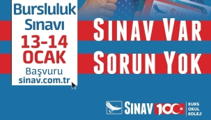 SINAV EĞİTİM KURUMLARI BURSLULUK SINAVI 13-14 OCAK'DA YAPILACAK 