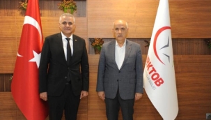 TARIM KOMİSYONU BAŞKANI KİRİŞCİ'DEN TÜRKTOB'A ZİYARET 