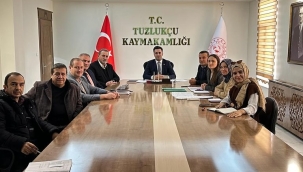 Tuzlukçu'da Jeotermal Sera Projesi Brifing Toplantısı Yapıldı. 