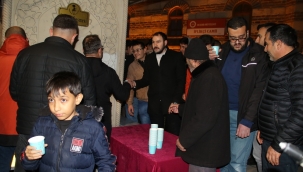 AKŞEHİR BELEDİYESİ REGAİP KANDİLİ'NDE VATANDAŞLARIN İÇİNİ ISITTI 