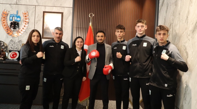  AVRUPA VE DÜNYA ŞAMPİYONLARINDAN ÇELTİK'E ZİYARET 