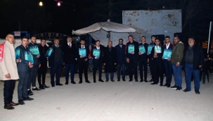 BAŞKAN AKKAYA ASKER UĞURLAMA EĞLENCESİNE KATILDI 