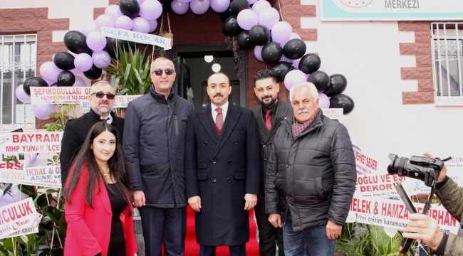 BAŞKAN KONAK AÇILIŞ TÖRENİNDE 