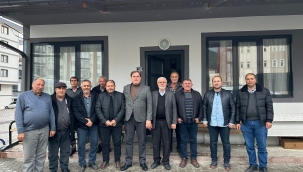 Çardakoğlu'ndan Şehiriçi Minibüsçüler Kooperatifine Ziyaret 