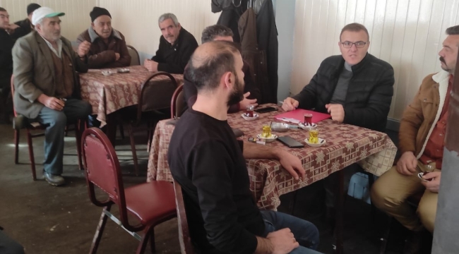 İLÇE TARIM YETKİLİLERİ,ÇİFTÇİLERİ BİLGİLENDİRMEYE DEVAM EDİYOR 