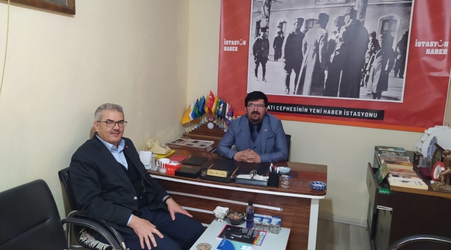 KAHRAMAN'DAN GAZETEMİZE ZİYARET 