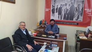 KAHRAMAN'DAN GAZETEMİZE ZİYARET 