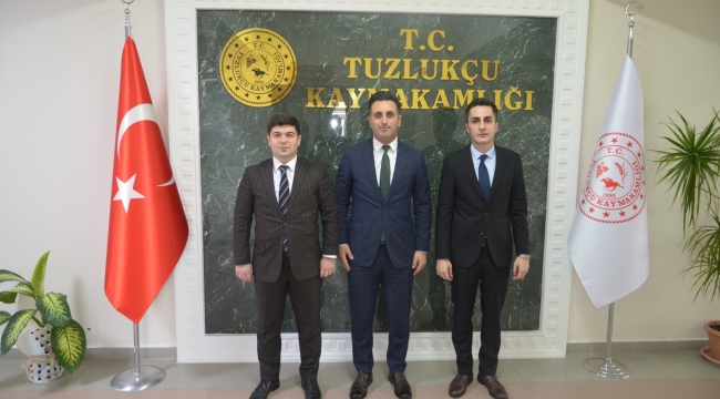 KAYMAKAMLARDAN EYYÜP TUĞ'A MAKAMINDA ZİYARET 