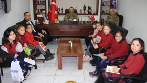 KIŞLADA KİTAP OKUDULAR 