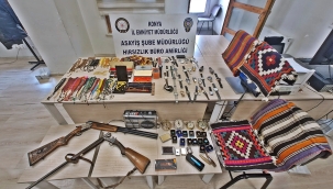 Konya'da 350 bin liralık soygun yapan hırsızlar tutuklandı 