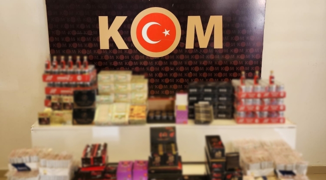 Konya polisinden 4 ilçede kaçakçılık operasyonu: 16 gözaltı 