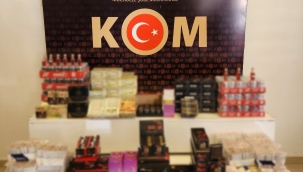 Konya polisinden 4 ilçede kaçakçılık operasyonu: 16 gözaltı 