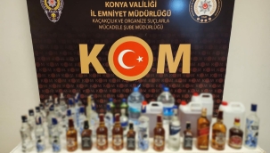 Konya polisinden kaçak patlayıcı operasyonu!