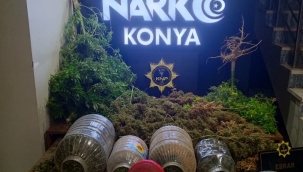 Konya polisinden narkotik operasyonu: 3 kişi tutuklandı 