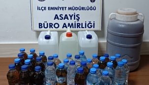 SAHTE İÇKİ OPERASYONUNDA 1 TUTUKLAMA 