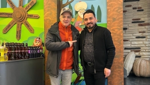 SİNEMA SANATÇISI AKKOYUNLU BÜŞRA PİDE'DE 