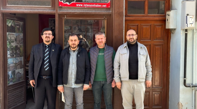 AKİNDER'DEN İSTASYON HABER'E ZİYARET