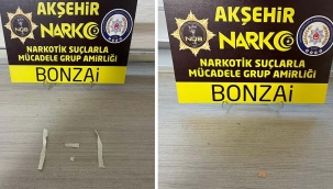 AKŞEHİR'DE UYUŞTURUCU İLE MÜCADELE DEVAM EDİYOR 