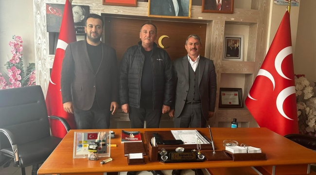 BAŞKAN ADAYI GÜNALTAY'DAN İLK ZİYARET MHP'YE 
