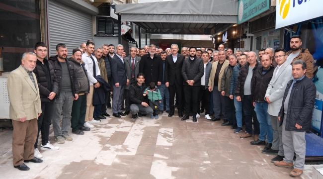 BAŞKAN ADAYI KAHRAMAN : "MAHALLE BAŞKANLARIMIZ BİZLER İÇİN ÇOK DEĞERLİ"