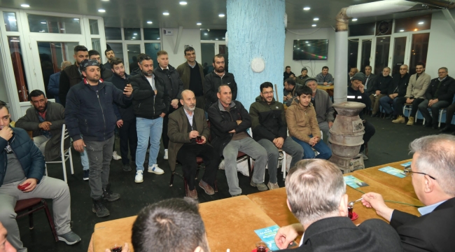 BAŞKAN ADAYI KAHRAMAN,SÖĞÜTLÜ VE YAŞARLAR MAHALLESİNDE VATANDAŞLARLA BULUŞTU