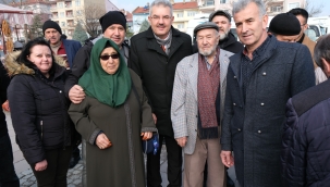 BAŞKAN ADAYI KAHRAMAN UMRE UĞURLAMA PROGRAMINA KATILDI 