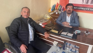 BAŞKAN ÇİL'DEN GAZETEMİZE ZİYARET 