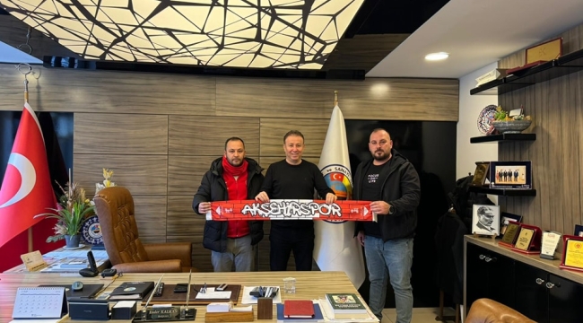BAŞKAN KALKAN'DAN AKŞEHİRSPOR TARAFTAR GRUBUNA DESTEK 