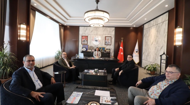 BÖLGE KOORDİNATÖRÜNDEN BAŞKAN MEŞE'YE ZİYARET 