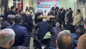 CHP ADAYI KÖKSAL,GÖLÇAYIRLILARLA BULUŞTU 