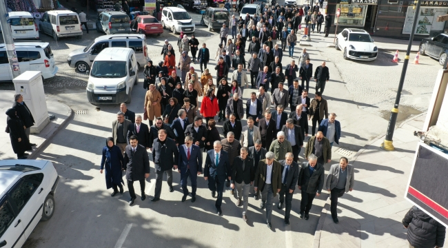 CUMHUR İTTİFAKI AKŞEHİR'DE TEK YÜREK SAHADA 