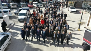 CUMHUR İTTİFAKI AKŞEHİR'DE TEK YÜREK SAHADA 