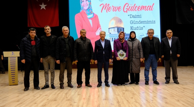 "DAİMÎ GÜNDEMİMİZ KUDÜS" KONFERANSI GERÇEKLEŞTİRİLDİ 