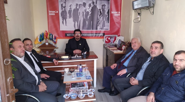 DP BELEDİYE BAŞKAN ADAYI YÜKSEL'DEN İSTASYON HABER'E ZİYARET 