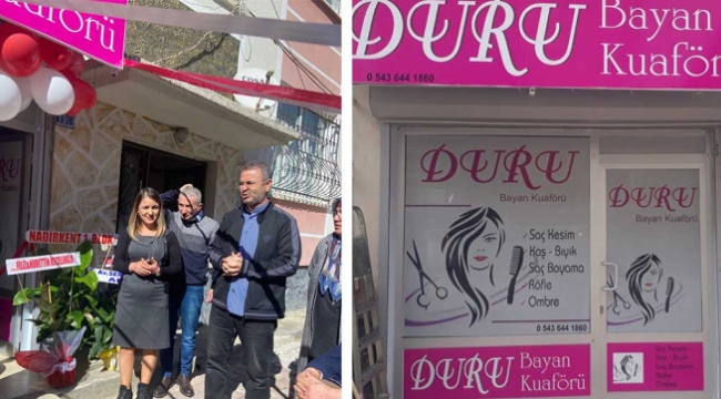 Duru Bayan Kuaförü Açıldı 