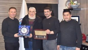 Emniyet Müdürü Akdemir' Akşehir TSO'ya Veda Ziyareti 