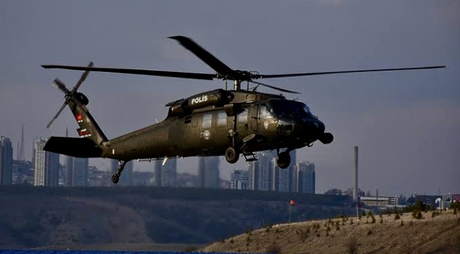 Gaziantep'te polis helikopteri düştü! 2 polisimiz şehit oldu 