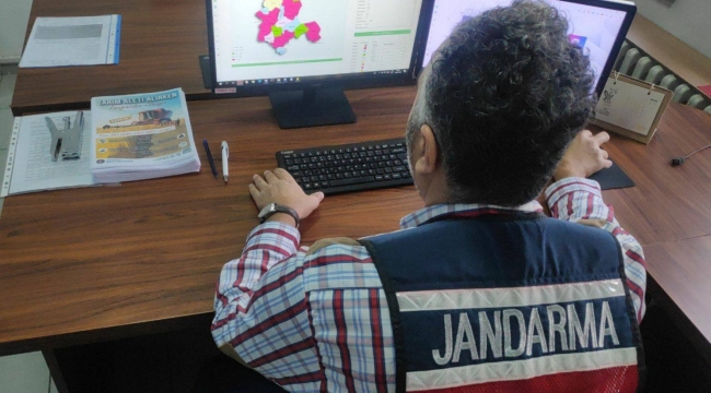 Jandarma'dan sanal devriye faaliyetleri 