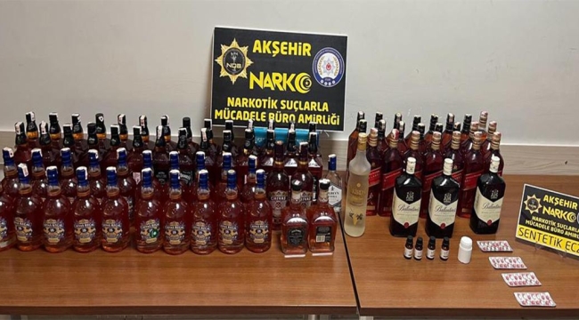 Kaçak Alkol ve Uyuşturucu Operasyonunda 1 Tutuklama