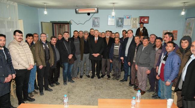 KAHRAMAN, SANAYİ ESNAFI VE MAHALLE ZİYARETLERİYLE DEVAM EDİYOR.