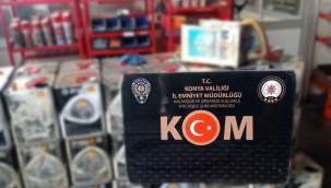 Konya polisinden 3,5 milyon liralık kaçakçılık operasyonu: 13 gözaltı 