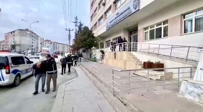 Konya polisinden suç örgütüne şafak operasyonu: 11 kişi tutuklandı