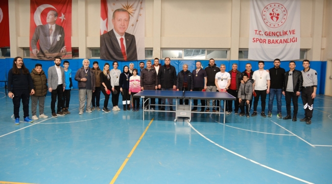 Mahalleler Arası Masa Tenisi Turnuvası Sona Erdi 