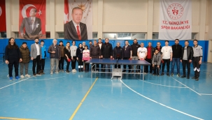 Mahalleler Arası Masa Tenisi Turnuvası Sona Erdi 