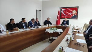 MESLEKİ VE TEKNİK EĞİTİM KONULU İŞ SAĞLIĞI VE GÜVENLİĞİ TOPLANTISI YAPILDI 