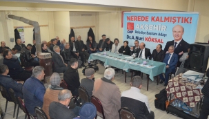 NURİ KÖKSAL: BEN SİYASETÇİ DEĞİLİM ATADAN BU YANA BELEDİYECİYİM 