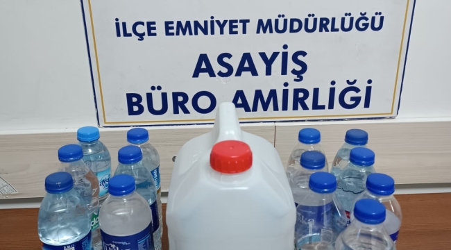 SAHTE İÇKİ OPERASYONUNDA 1 TUTUKLAMA 