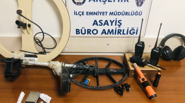 TARİHİ ESER OPERASYONUNDA 1 GÖZALTI